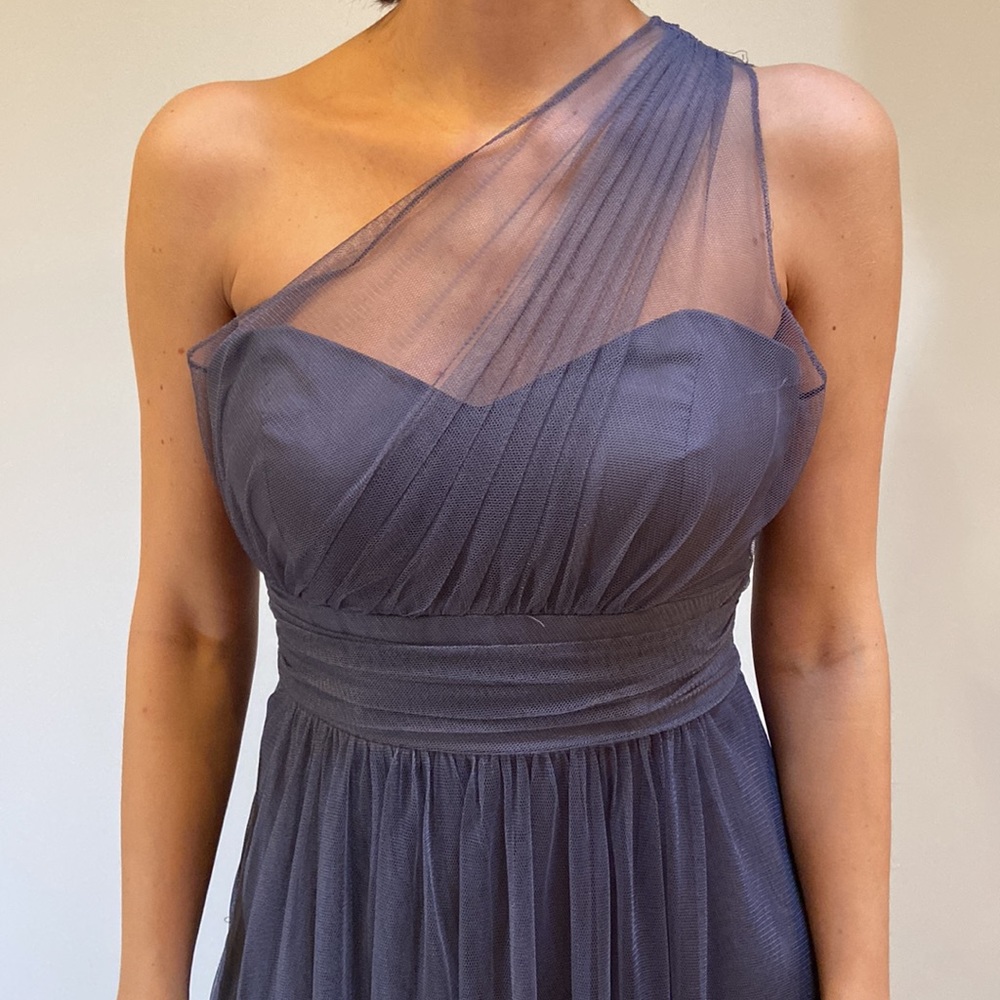 After Six long one shoulder gown, size 8 - Picture 3 of 5